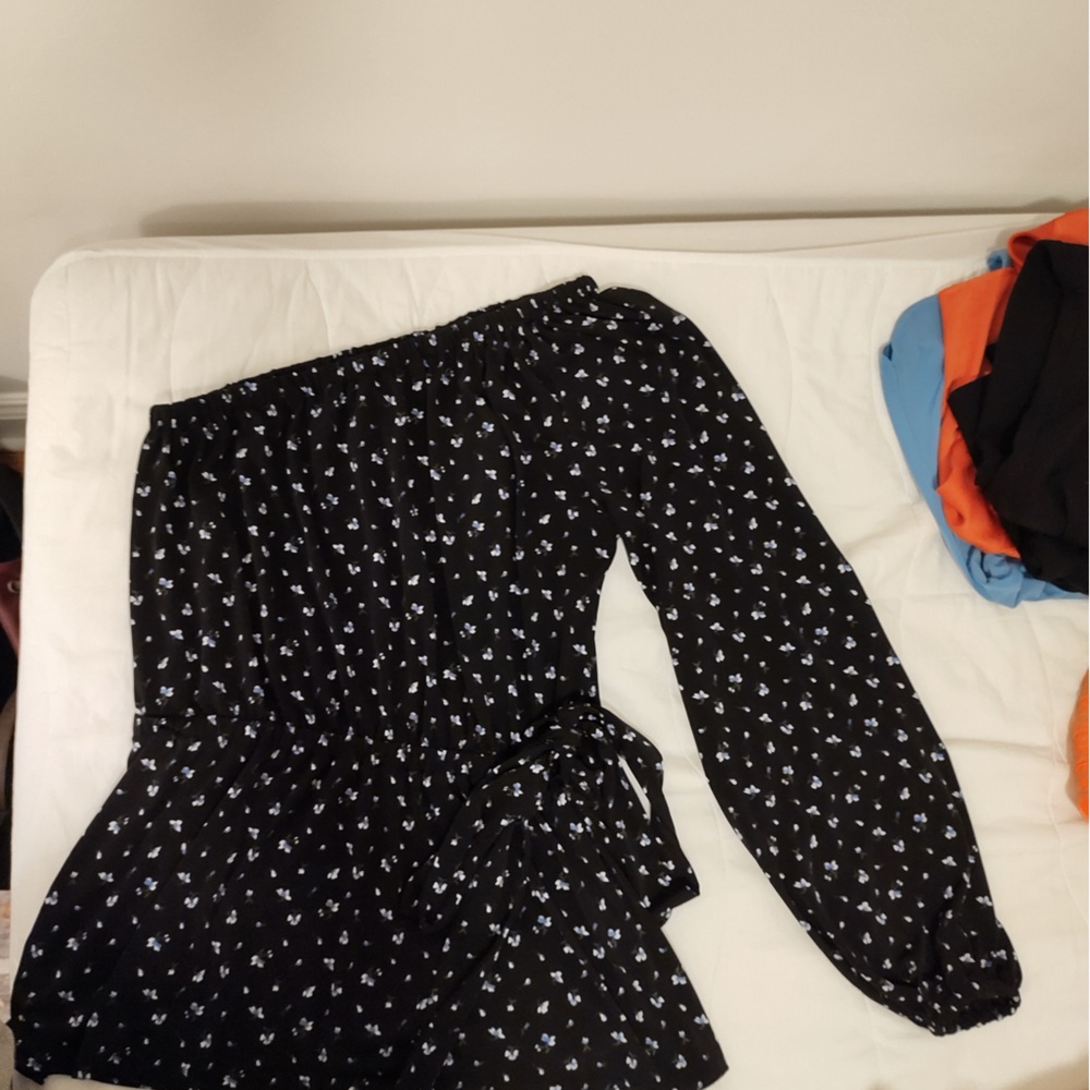 One Shoulder Michael Kors Blouse Size L